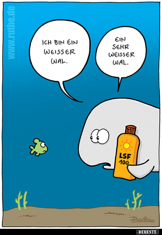 Ich bin ein weisser Wal.. - Lustige Bilder | DEBESTE.de