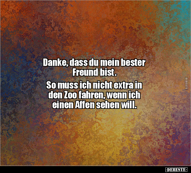 Danke, Extra, Fahren, Wenn, Affen