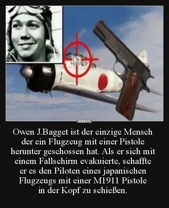 Owen J.Bagget ist der einzige Mensch der ein Flugzeug mit.. - Lustige Bilder | DEBESTE.de