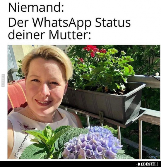 Der WhatsApp Status deiner Mutter.. - Lustige Bilder | DEBESTE.de