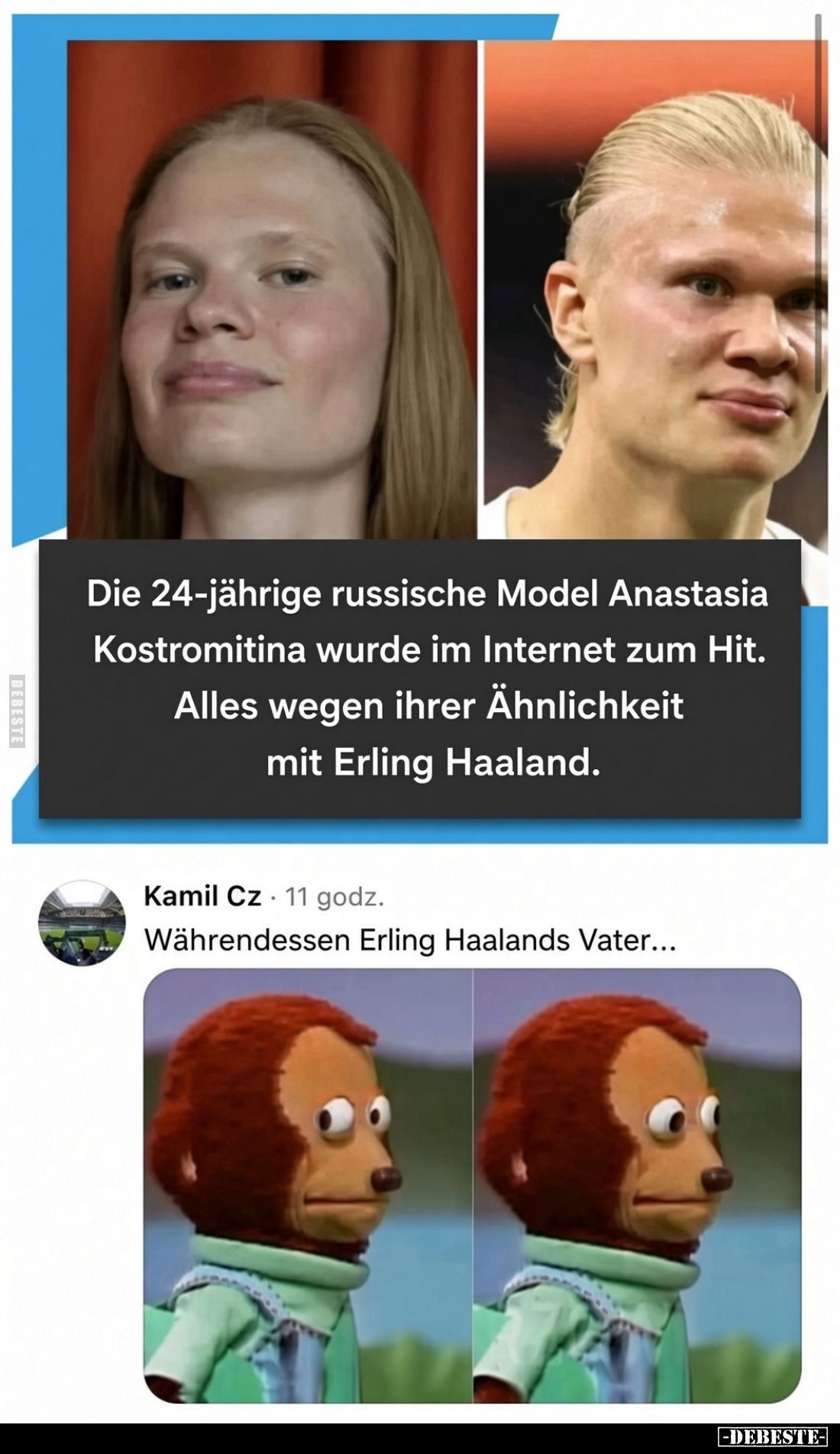 Die 24-jährige russische Model Anastasia Kostromitina wurde.. - Lustige Bilder | DEBESTE.de