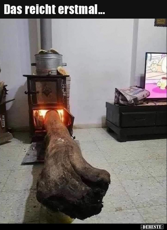 Das reicht erstmal...