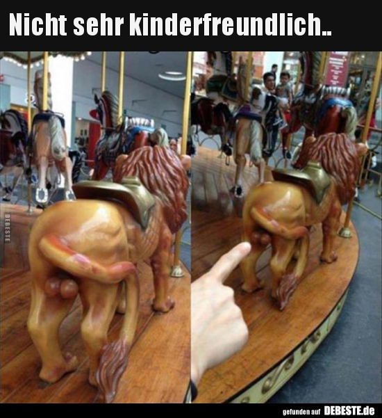 Nicht sehr kinderfreundlich..