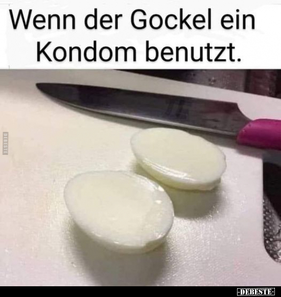 Wenn der Gockel ein Kondom benutzt.. - Lustige Bilder | DEBESTE.de