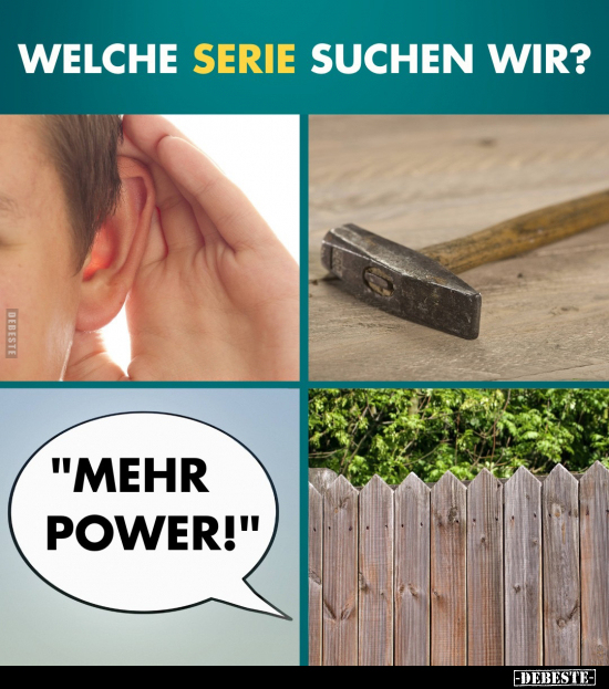 Welche Serie suchen wir?.. - Lustige Bilder | DEBESTE.de