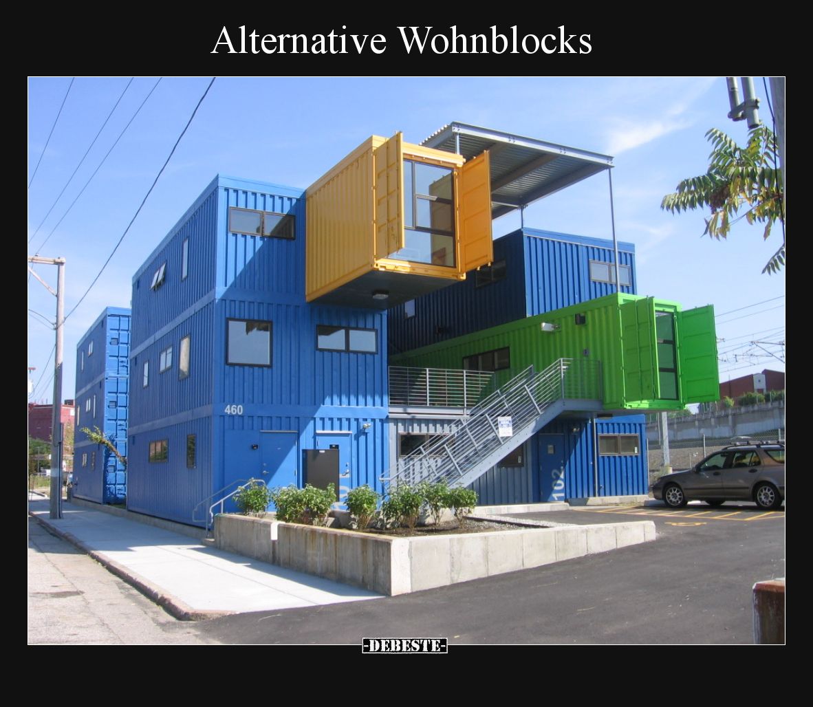 Alternative Wohnblocks