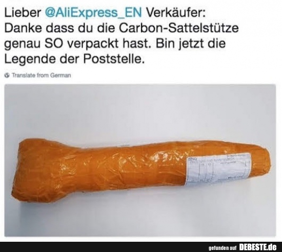 Lieber AliExpress_EN Verkäufer.. - Lustige Bilder | DEBESTE.de