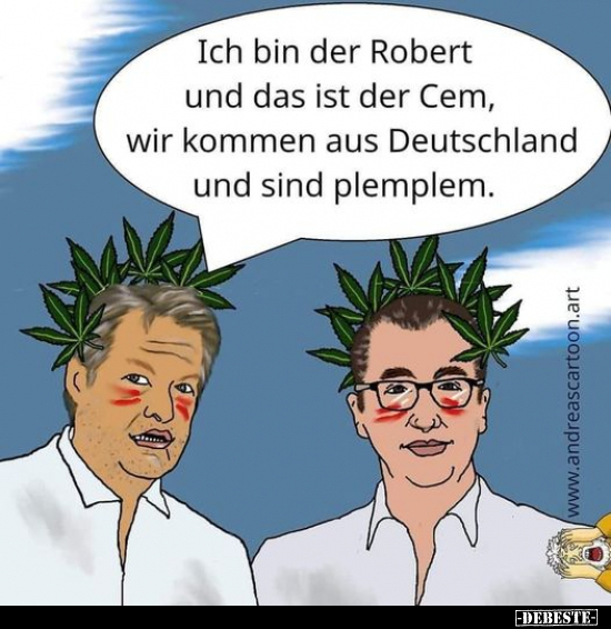 Ich bin der Robert und das ist der Cem, wir kommen aus.. - Lustige Bilder | DEBESTE.de