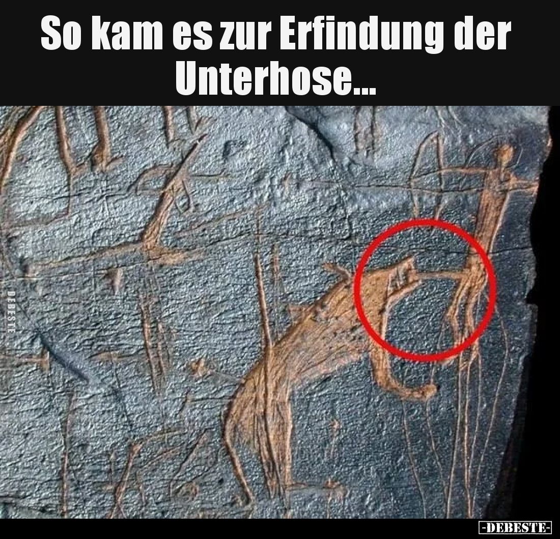 So kam es zur Erfindung der Unterhose.