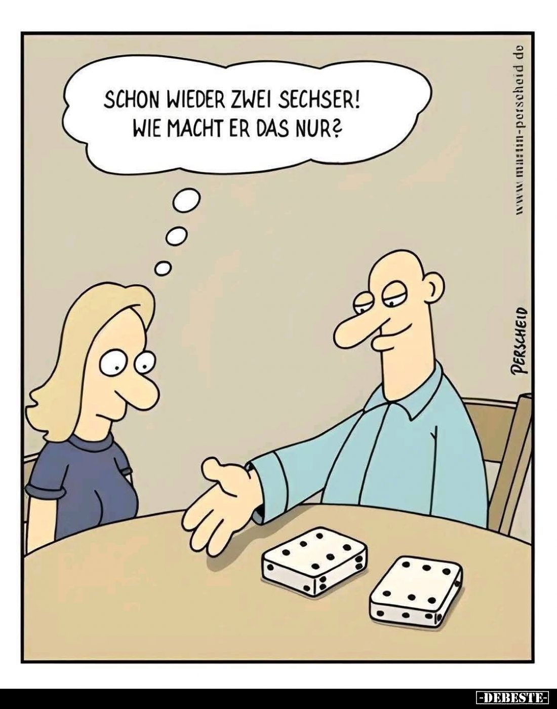 Schon wieder zwei Sechser!... - Lustige Bilder | DEBESTE.de