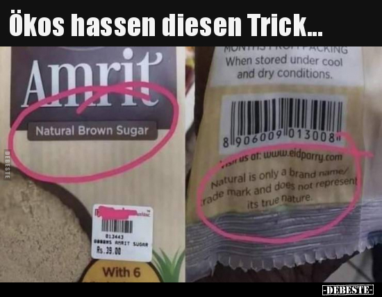 Ökos hassen diesen Trick... - Lustige Bilder | DEBESTE.de