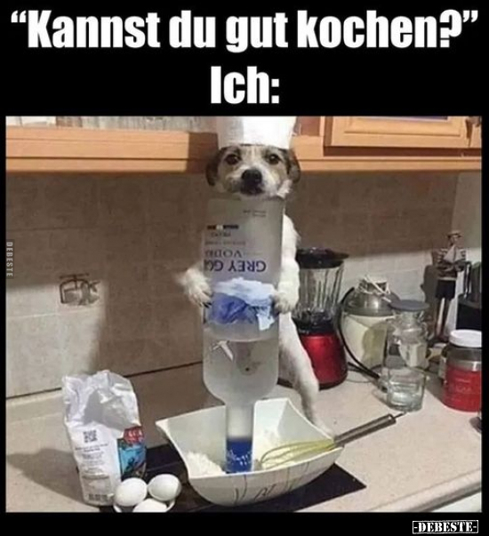 "Kannst du gut kochen?"... - Lustige Bilder | DEBESTE.de