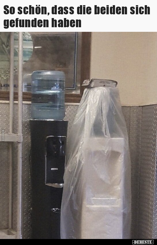 So schön, dass die beiden sich gefunden haben..