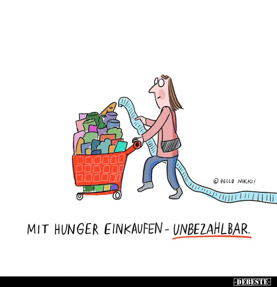 Mit Hunger einkaufen.. - Lustige Bilder | DEBESTE.de