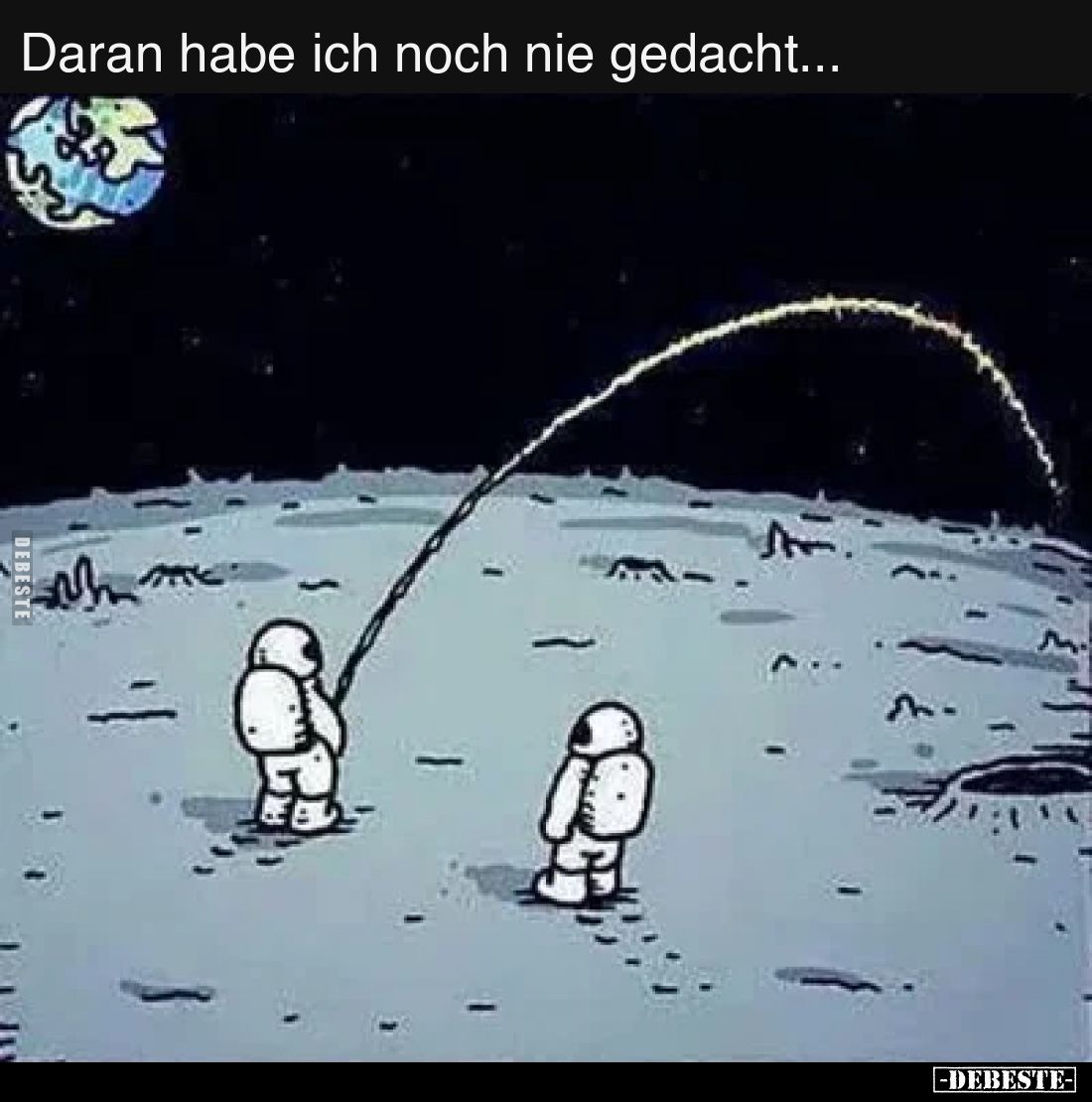 Daran habe ich noch nie gedacht...