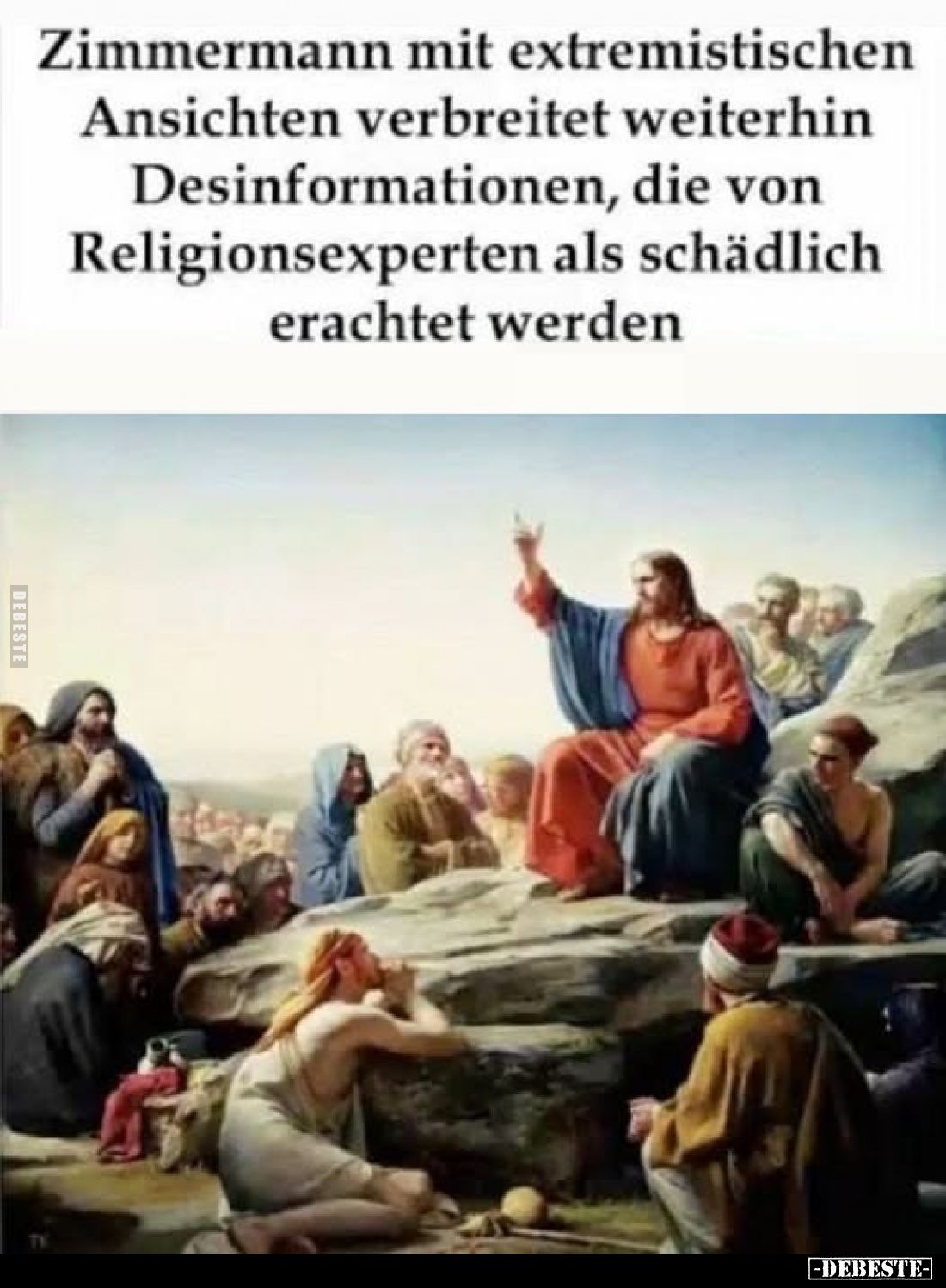 Zimmermann mit extremistischen
Ansichten verbreitet weiterhin Desinformationen, die von Religionsexperten als schädlich erac...