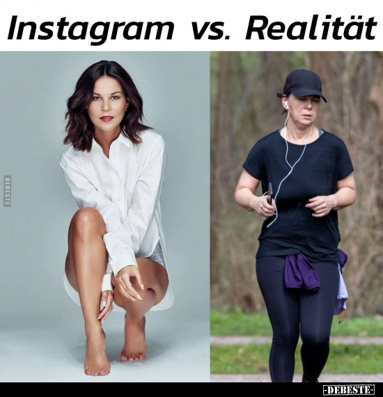Instagram vs. Realität.. - Lustige Bilder | DEBESTE.de