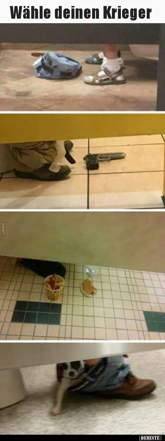 Wähle deinen Krieger..