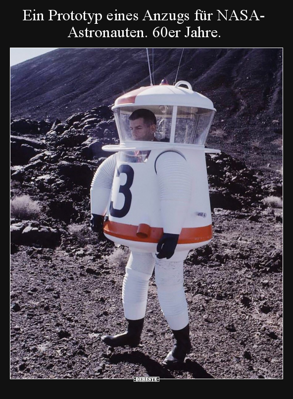 Ein Prototyp eines Anzugs für NASA-Astronauten... - Lustige Bilder | DEBESTE.de