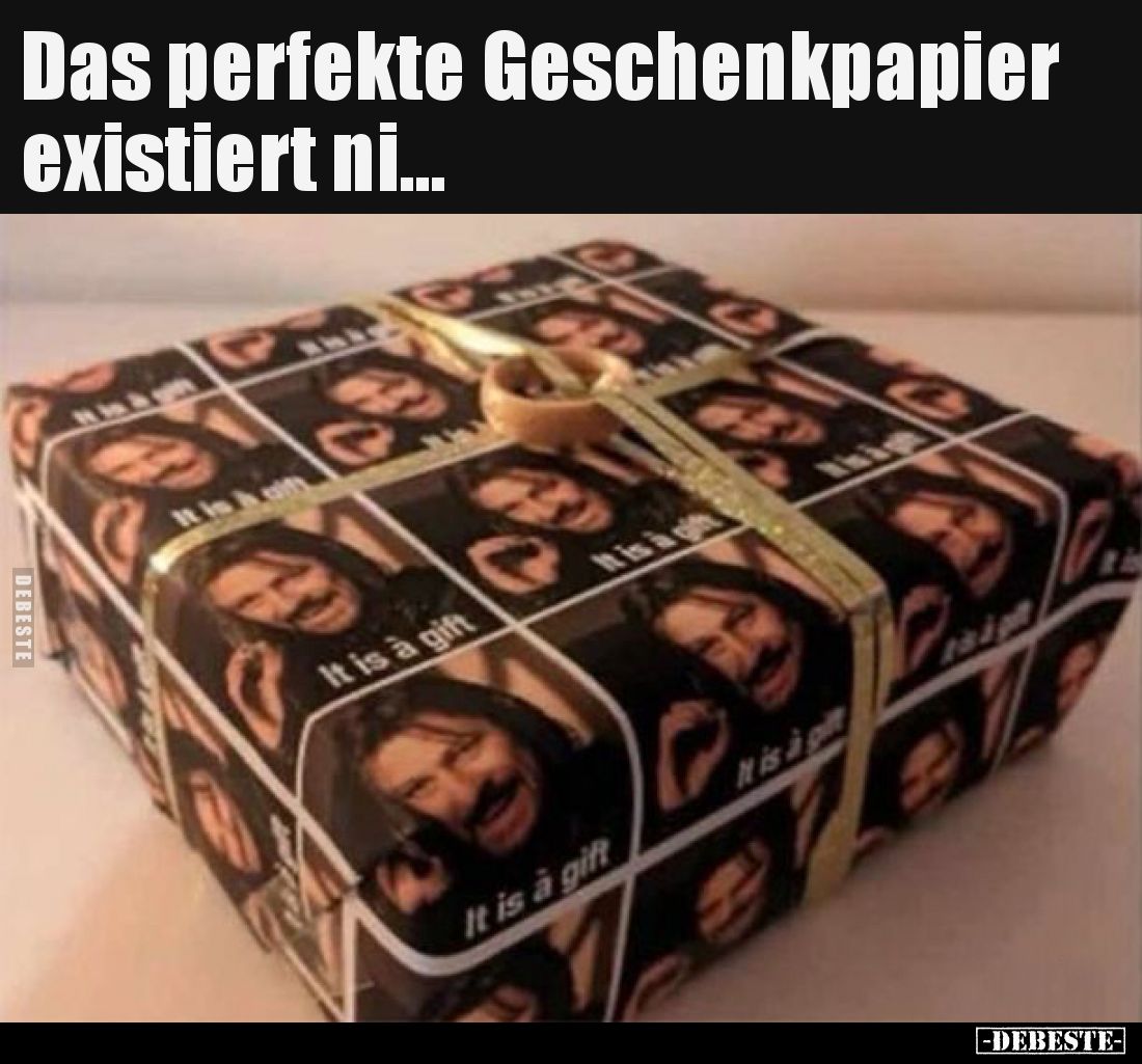 Das perfekte Geschenkpapier existiert nicht…