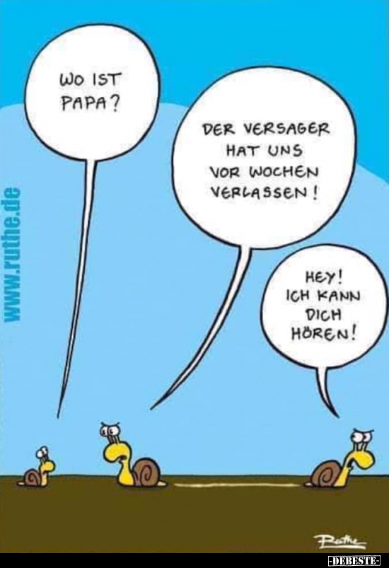 Wo ist Papa?