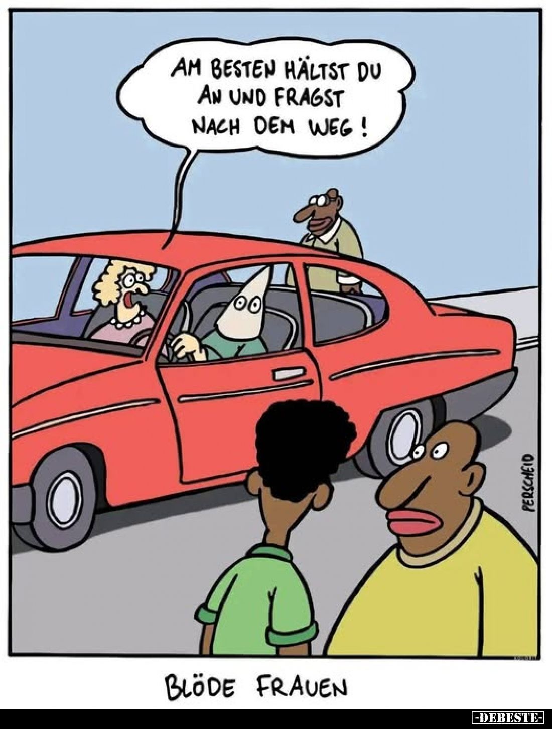 Am besten hältst du an und fragst nach dem Weg!.. - Lustige Bilder | DEBESTE.de