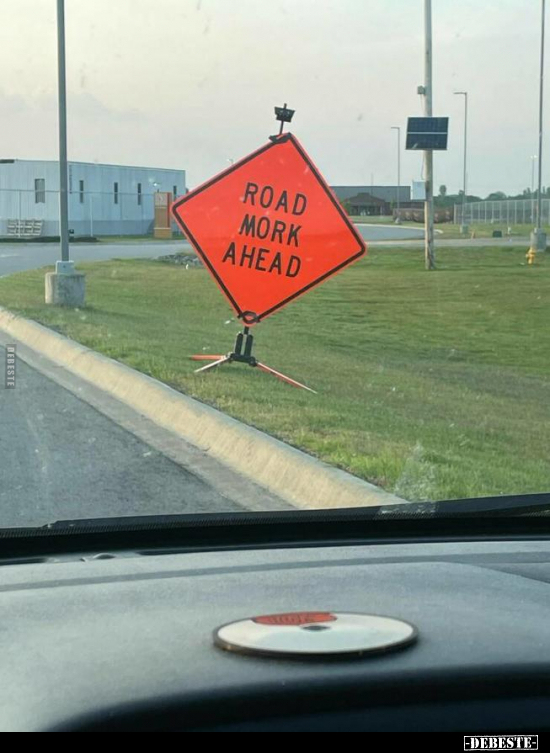 ROAD MORK AHEAD