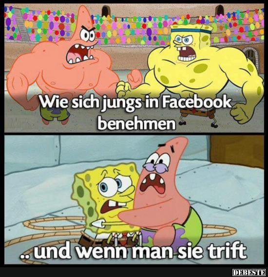 Wie sing Jungs in Facebook benehmen.. - Lustige Bilder | DEBESTE.de