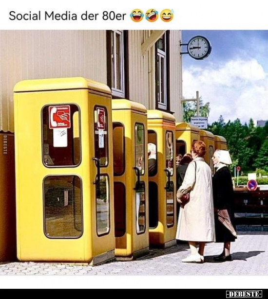Social Media der 80er