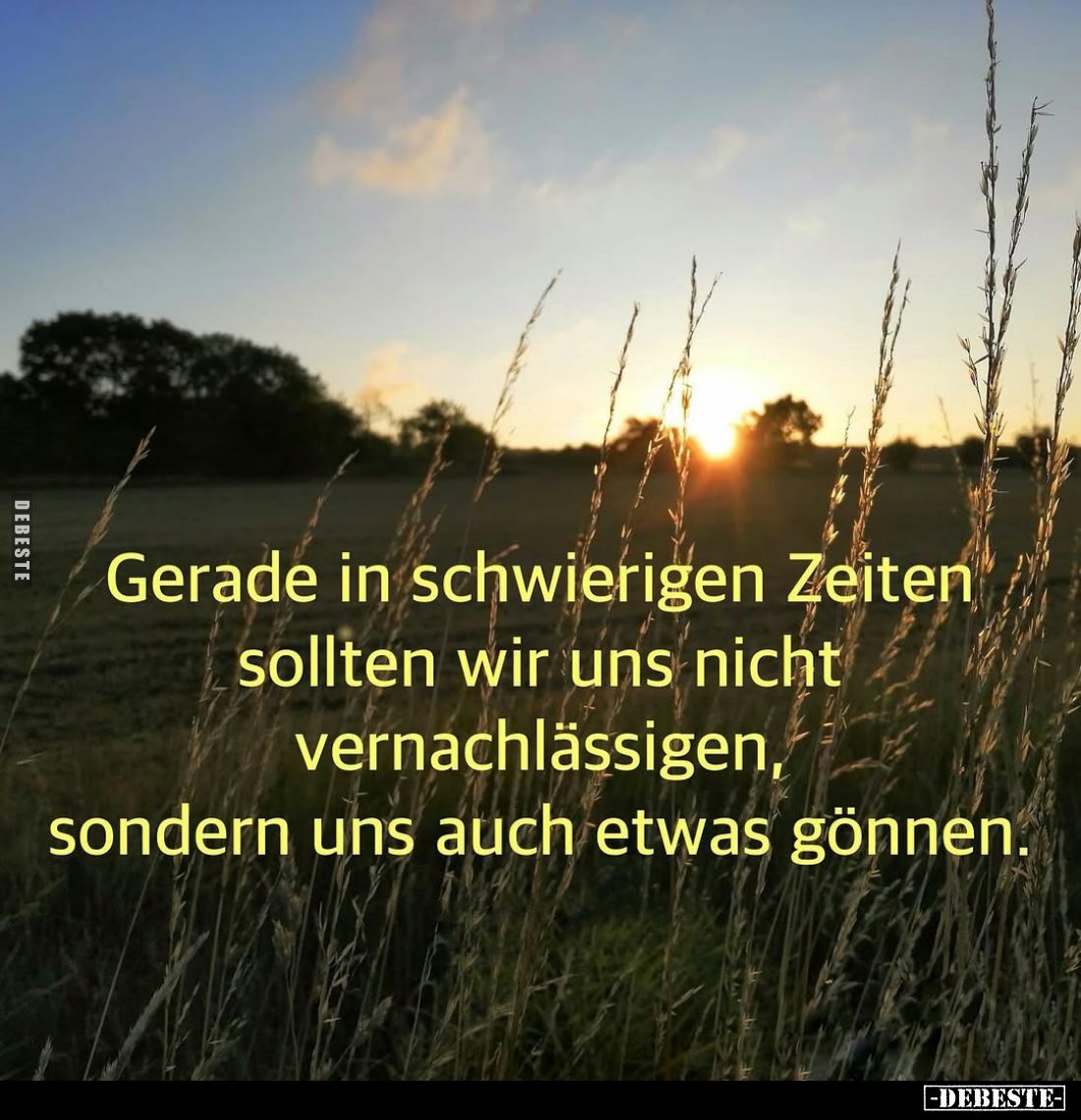 Gerade in schwierigen Zeiten sollten wir uns nicht vernachlässigen, sondern uns auch etwas gönnen.