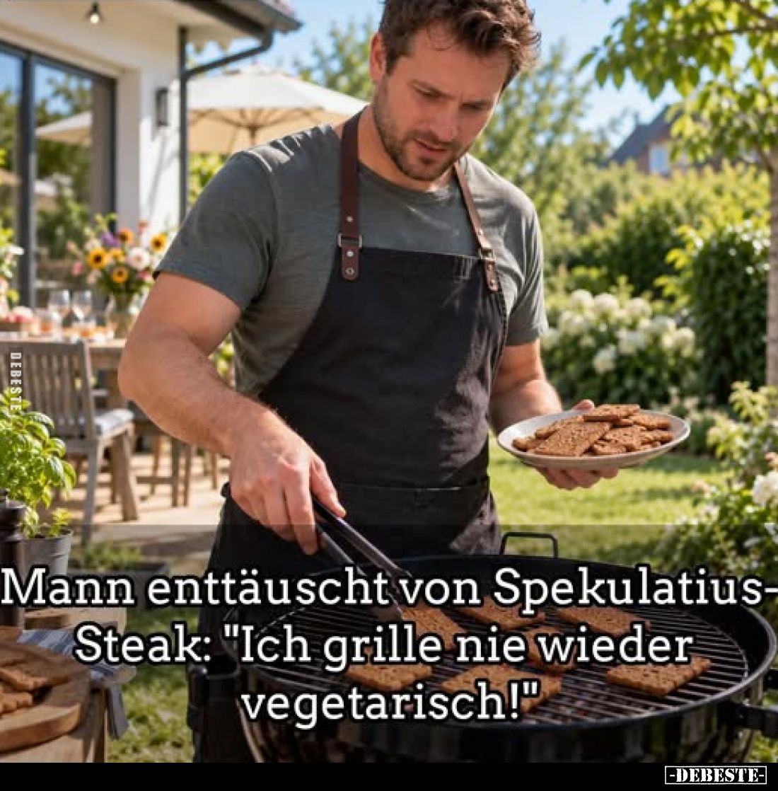 Mann enttäuscht von Spekulatius-Steak... - Lustige Bilder | DEBESTE.de