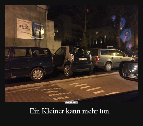 Ein Kleiner kann mehr tun.