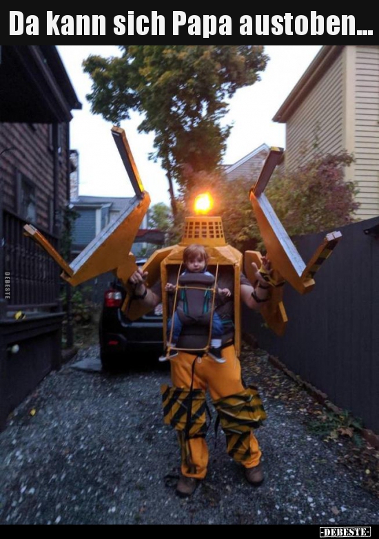 Da kann sich Papa austoben...