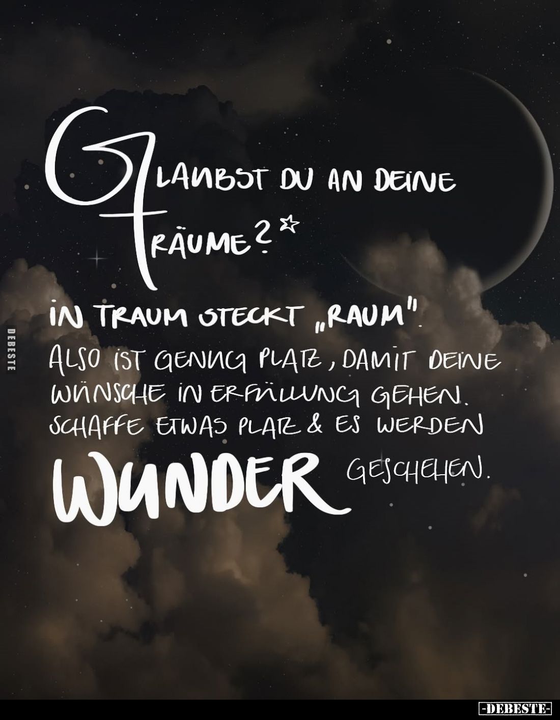 Glaubst du an deine Träume?.. - Lustige Bilder | DEBESTE.de