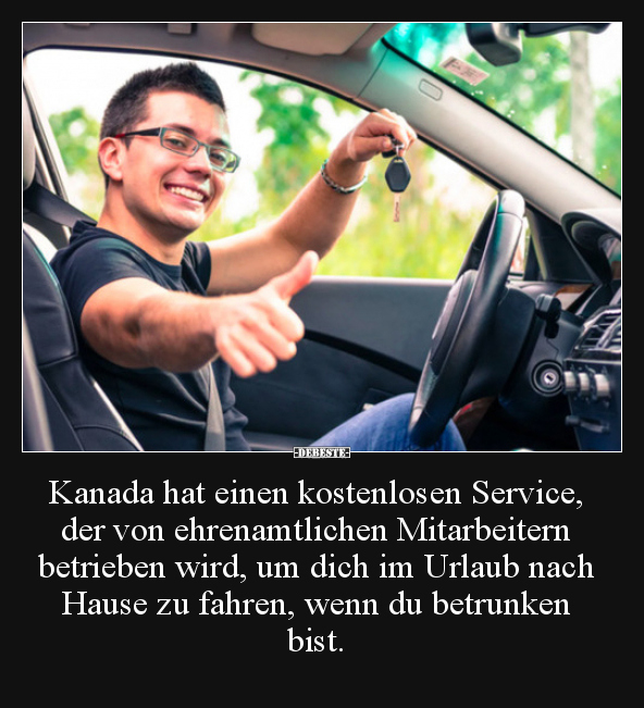 Kanada hat einen kostenlosen Service, der von.. - Lustige Bilder | DEBESTE.de