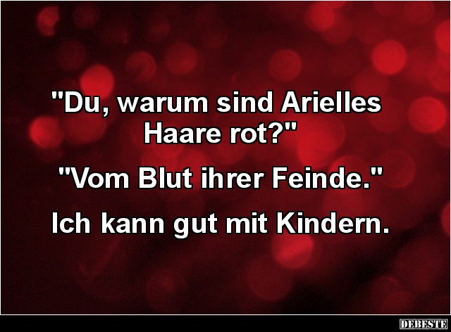 Du, warum sind Arielles Haare rot? - Lustige Bilder | DEBESTE.de