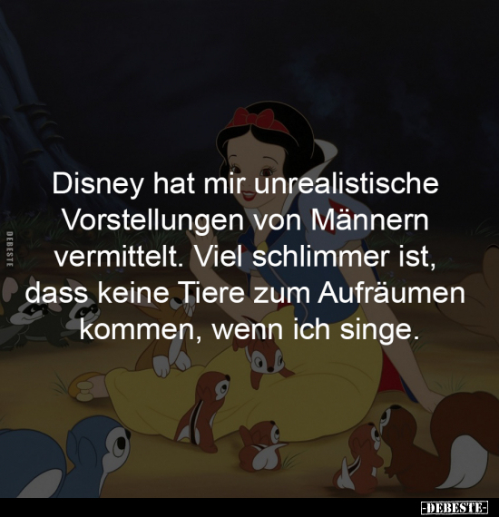 Disney, Von Männern, Tiere, Aufräumen, Kommen, Wenn