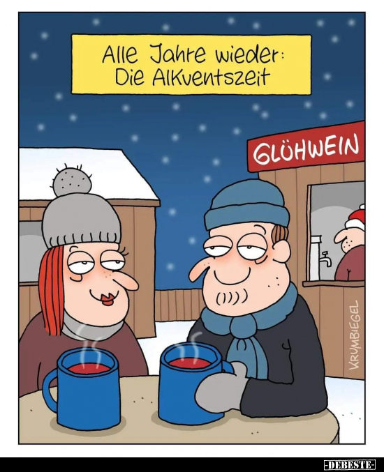Alle Jahre wieder: Die Alkventszeit