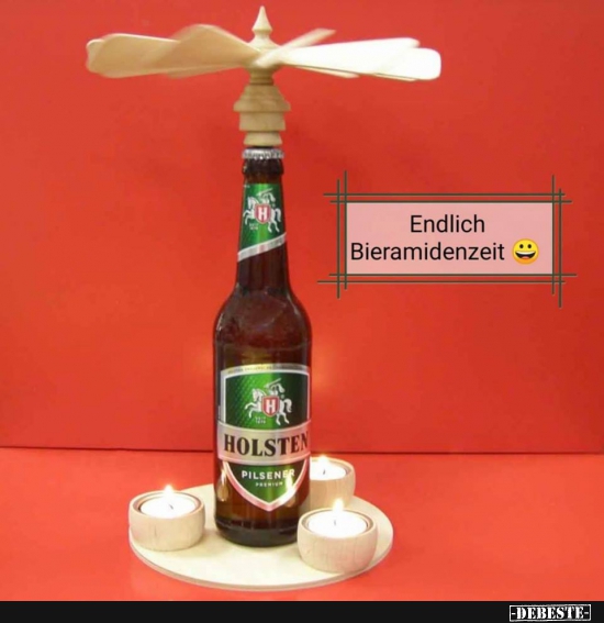 Endlich Bieramidenzeit..