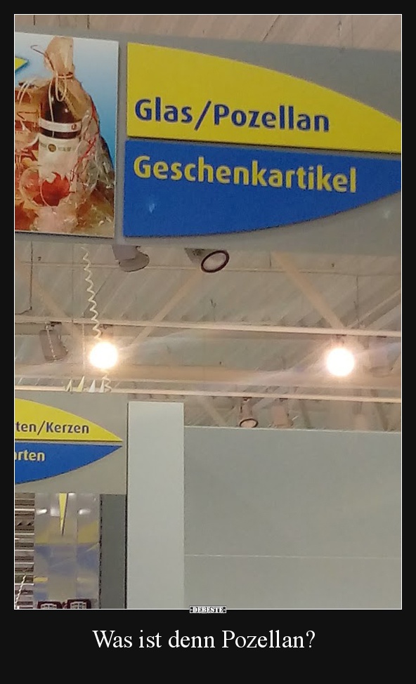 Was ist denn Pozellan?