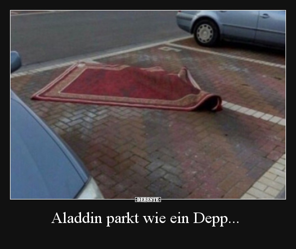Aladdin parkt wie ein Depp... - Lustige Bilder | DEBESTE.de