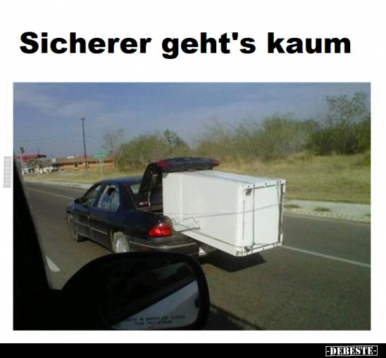 Sicherer geht's kaum