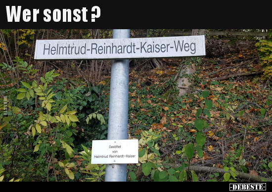 Wer sonst ?..