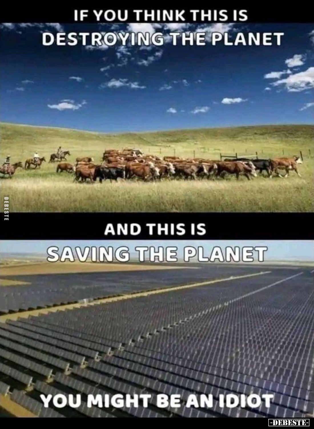 If you think this is destroying the planet... - Lustige Bilder | DEBESTE.de