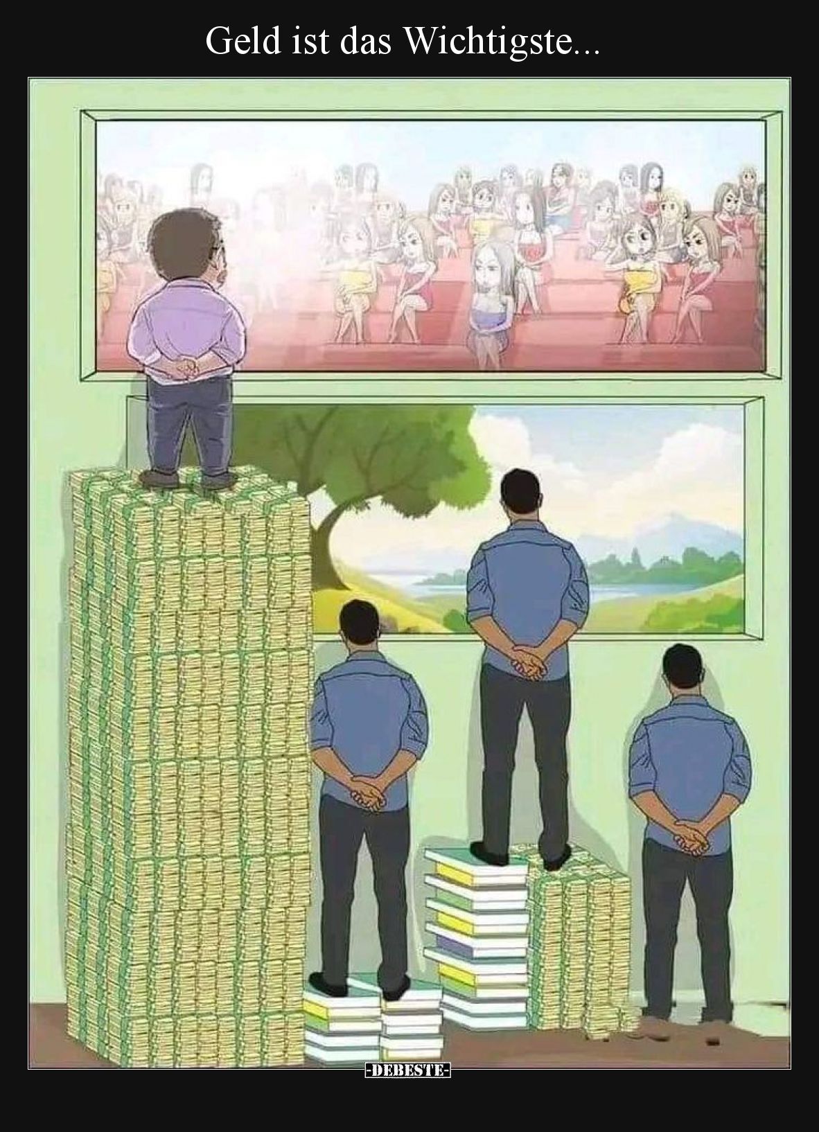 Geld ist das Wichtigste
