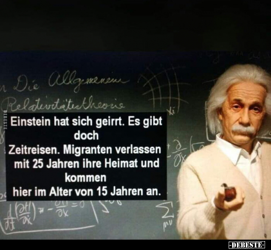 Einstein hat sich geirrt. Es gibt doch Zeitreisen... - Lustige Bilder | DEBESTE.de