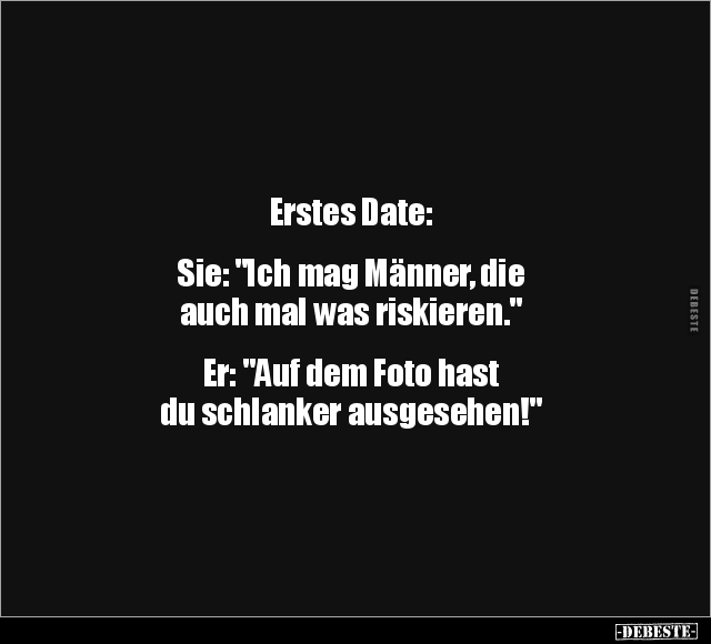 Erstes Date.. - Lustige Bilder | DEBESTE.de