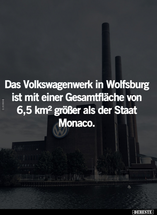 Das Volkswagenwerk in Wolfsburg.. - Lustige Bilder | DEBESTE.de