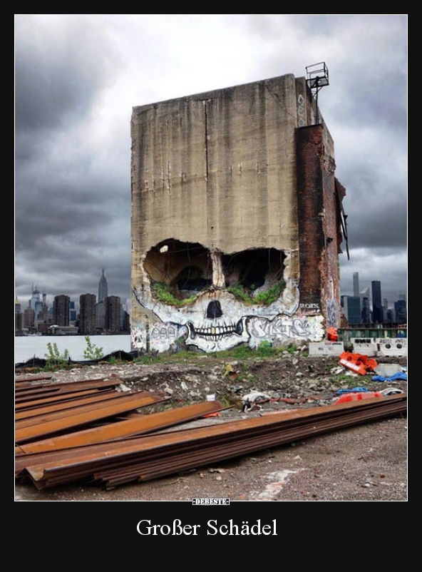 Großer Schädel..