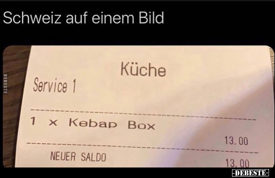 Schweiz auf einem Bild..